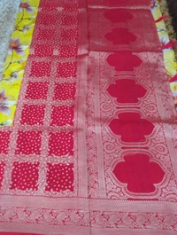 Dala Weaving Sares - Yellow