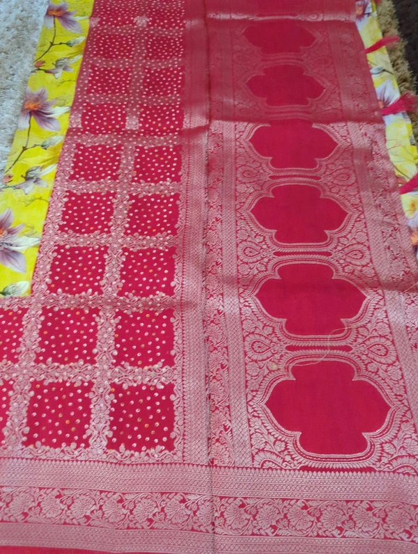 Dala Weaving Sares - Yellow