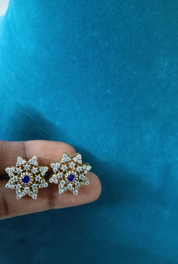 Victorian Studs - violet