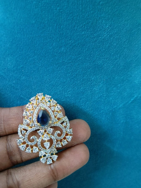 Diamond Copy Pendant  - Blue
