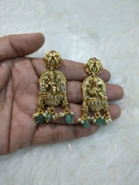 Gold Replica Laxmi Devi Neckset - Vz
