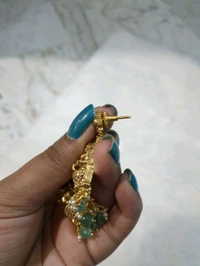 Gold Replica Laxmi Devi Neckset - Vz