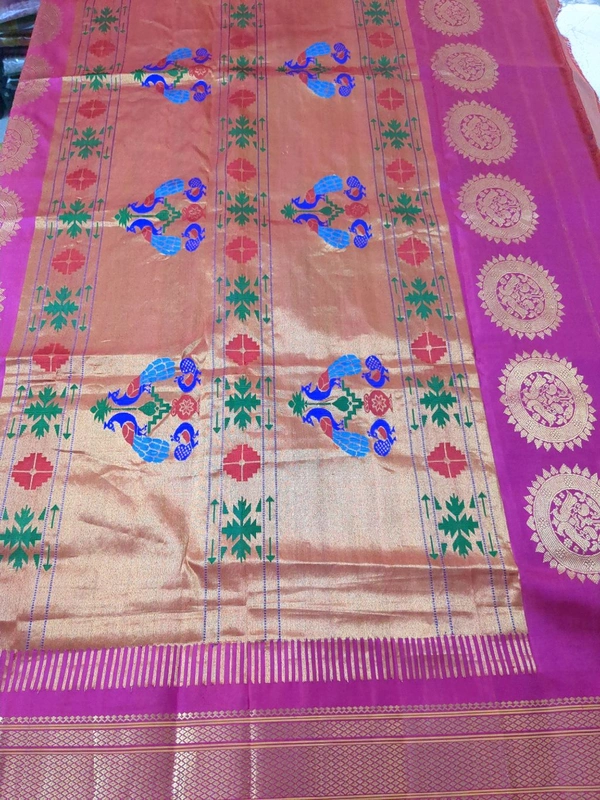 Pure Handloom Gadwal Pattu Offer - Seance