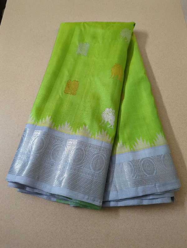 Pure Handloom Gadwal Pattu