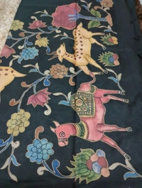 Kota Applique Work  - Black