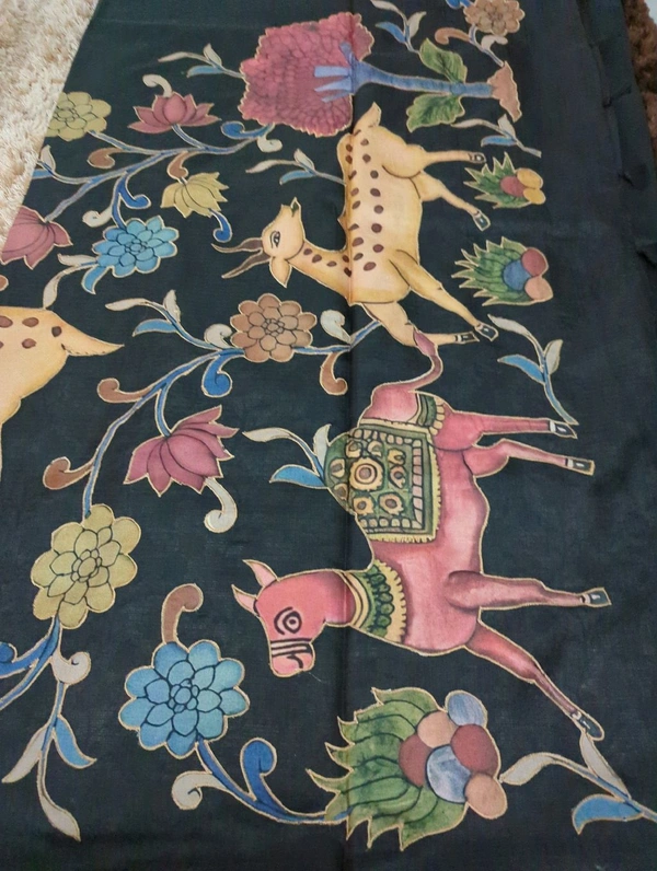 Kota Applique Work  - Black