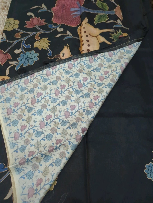 Kota Applique Work  - Black