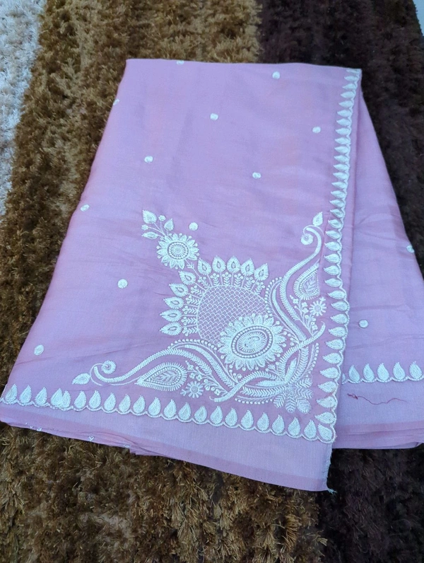 Soft Satin Tusser - Lavender Rose
