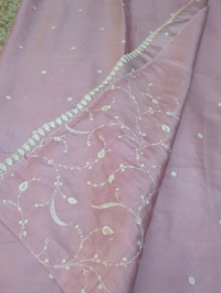 Soft Satin Tusser - Lavender Rose