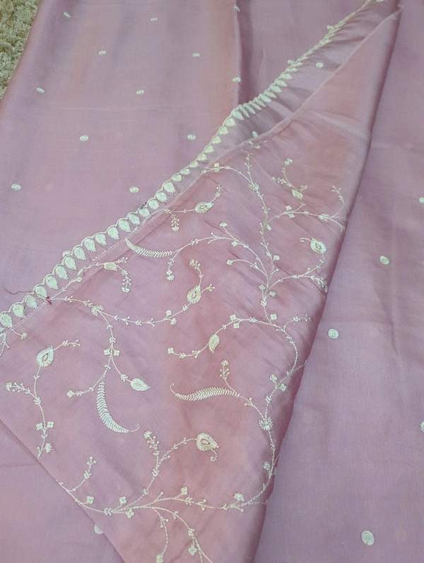 Soft Satin Tusser - Lavender Rose