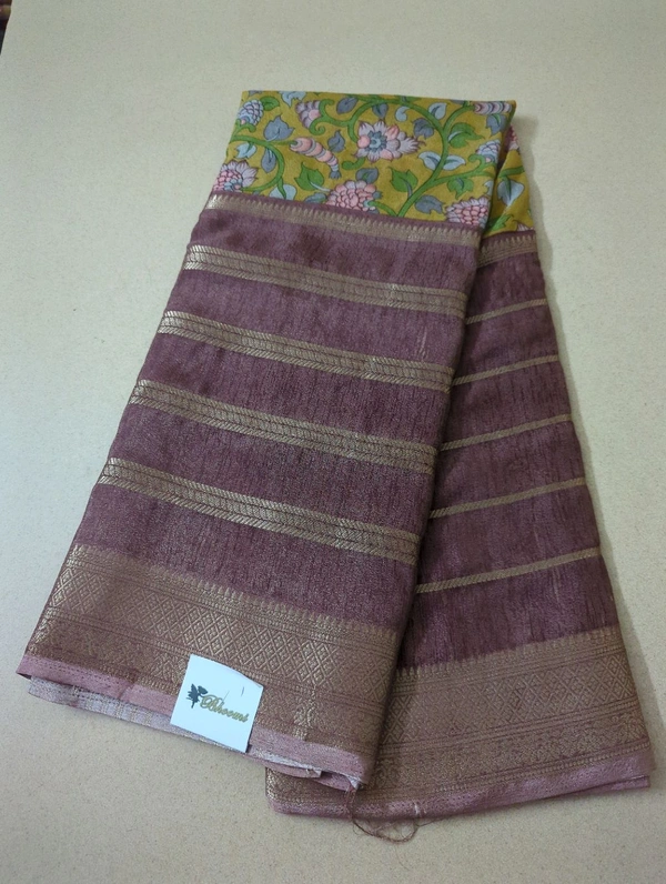 Semi Mysore Crepe  - Brown 1