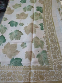 Soft Tusser Designer  - Papaya Whip