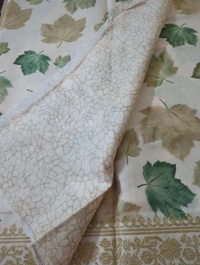 Soft Tusser Designer  - Papaya Whip