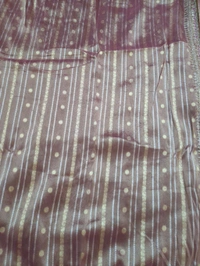 Pure Tissue With Designer Blouse  - Pink