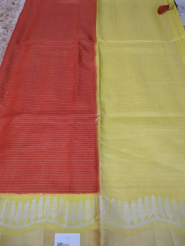 Pure Dola Weaving  - orange