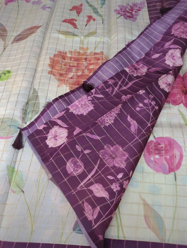 Soft Durian Checks - Purple