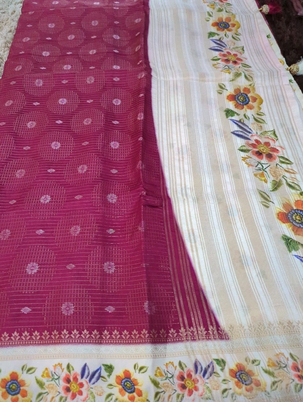 Pure Dola Weaving  - Solid Pink