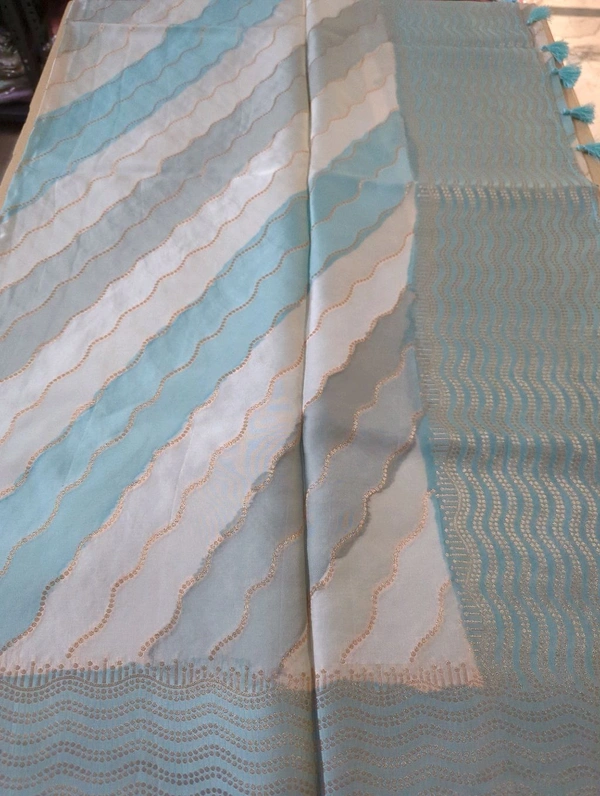 Pure Mushru Rang kart  - sky blue