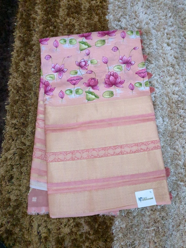 Mysore Crepe Designer  - Sundown 14