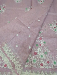 Kata Embroidery  - Pink Lace
