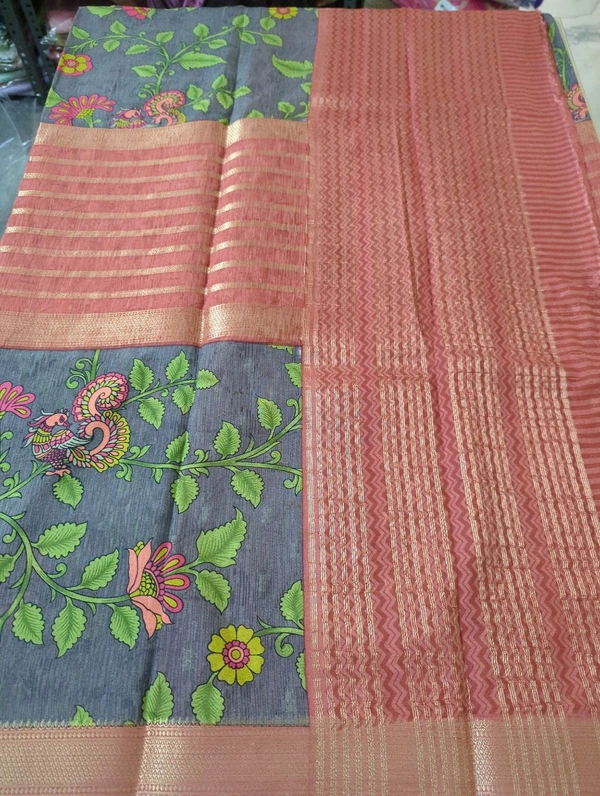 Semi Mysore Crepe  - Gray 6