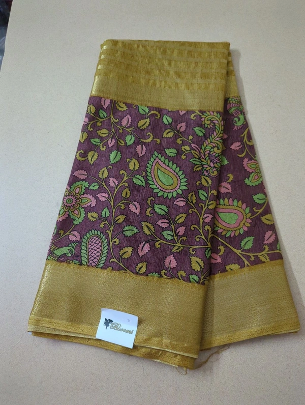 Semi Mysore Crepe  - Brown 11