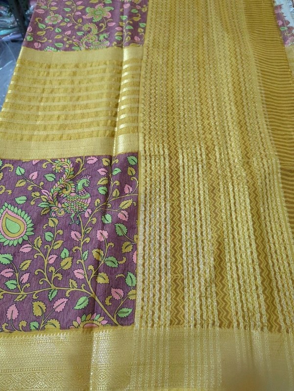 Semi Mysore Crepe  - Brown 11
