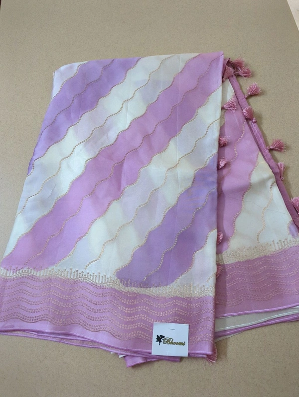 Pure Mushru Rang kart  - Wisteria