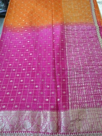 Pure Chinnon With Work - pink