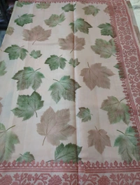 Soft Tusser Designer  - Wax Flower