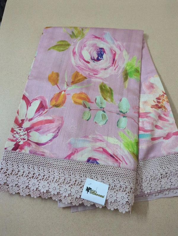 Designer Tusser Digital  - Pink 6