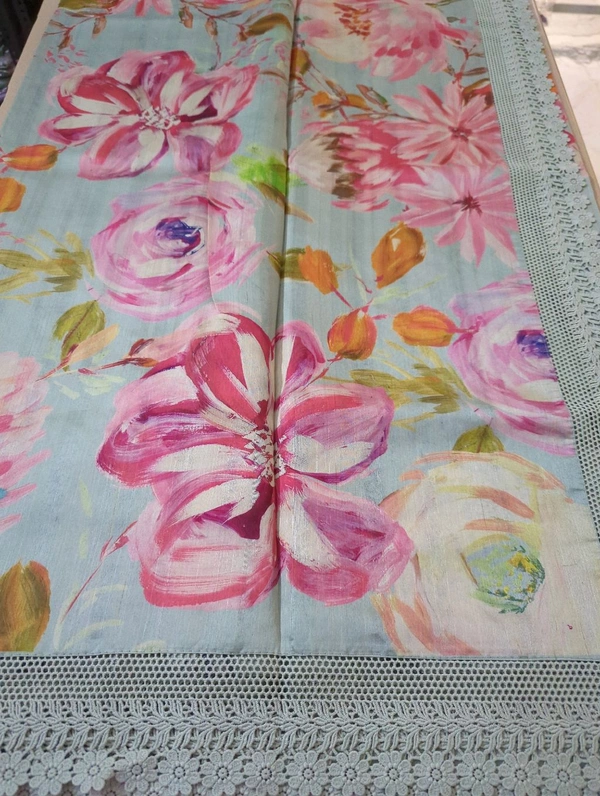 Designer Tusser Digital  - Jungle Mist 11