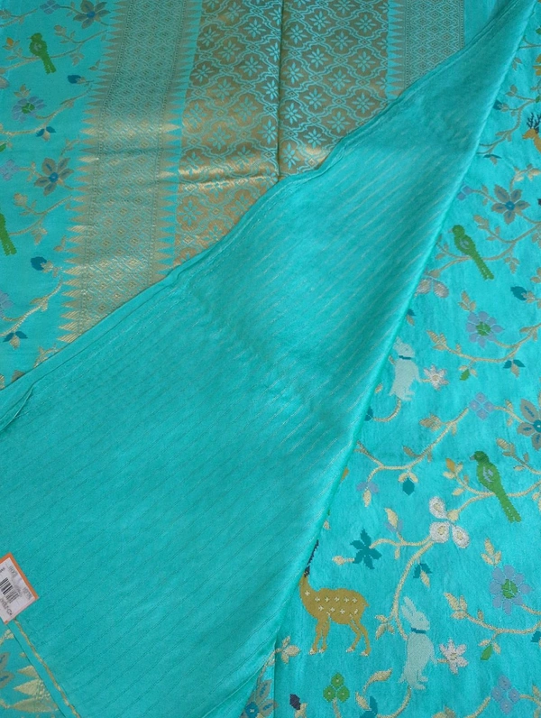 Pure Mushru AllOver  - Fountain Blue