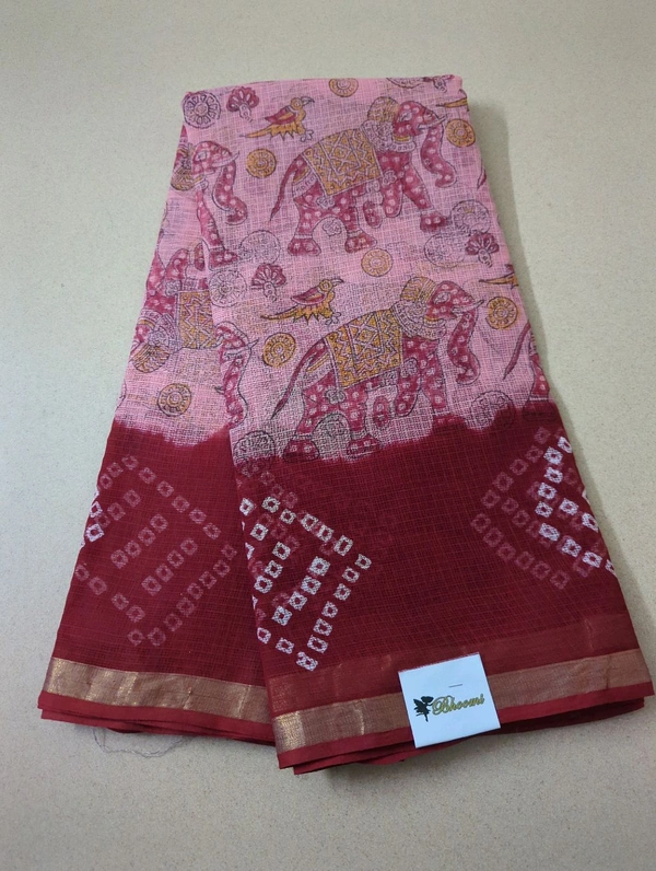 Pure Cotton Kota - Tickle Me Pink