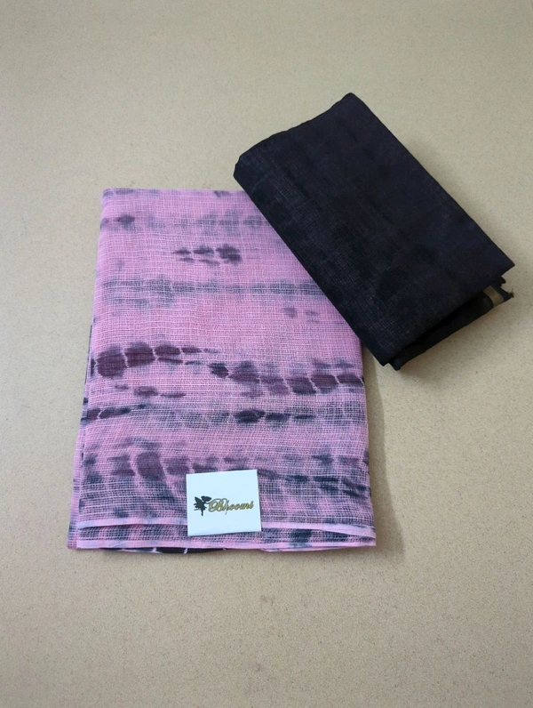 Pure Cotton Kota Block - Black