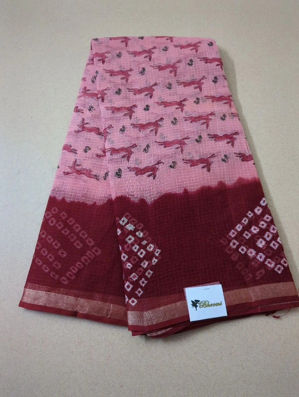 Pure Cotton Kota  - Tickle Me Pink