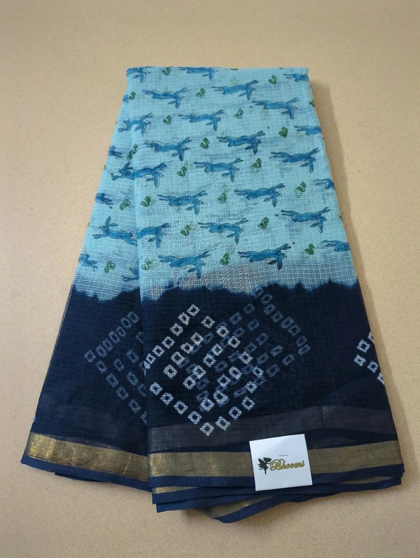 Pure Cotton Kota  - Blizzard Blue