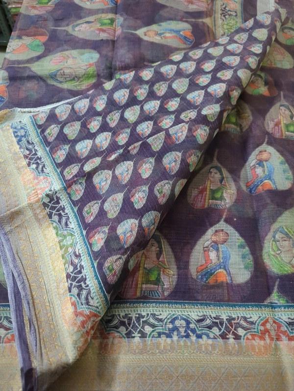 Pure Dobel Cotton Kota  - Wisteria 9
