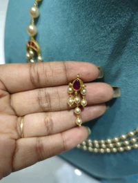 Swaroski With Jadua Pendents 