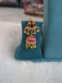 Jadau Kundan Jhumkas - Vz
