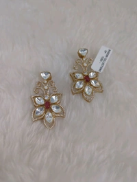 Premium Mossanite Earrings  - Vz, pink