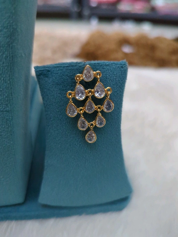 Polki Stone Earrings  - Vz