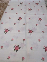Kota Embroidery  - White