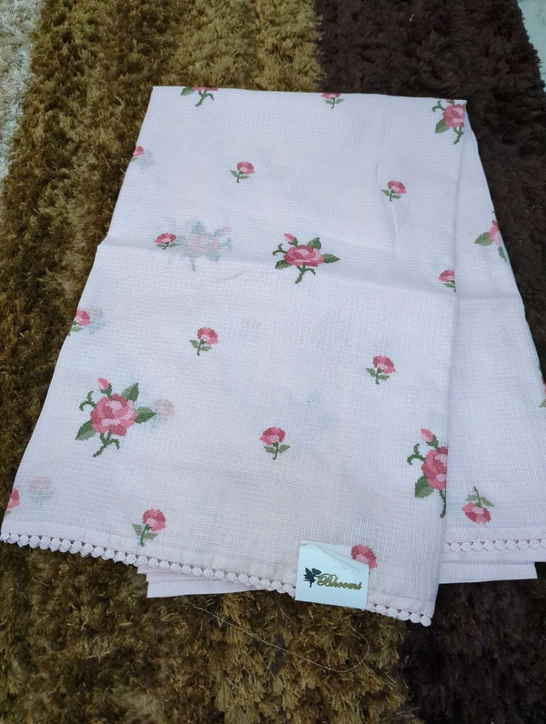Kota Embroidery  - Pink Lace