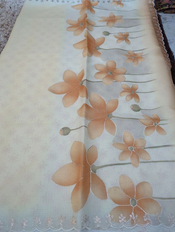 Kota With Pita Work - Gold