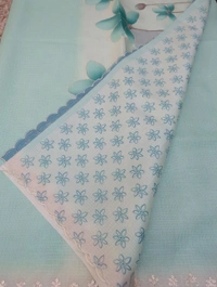 Kota With Pita Work - Eastern Blue