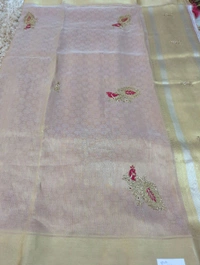 Tissue Brocade - pink