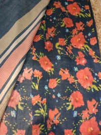 Soft Tusser - Navy Blue 4