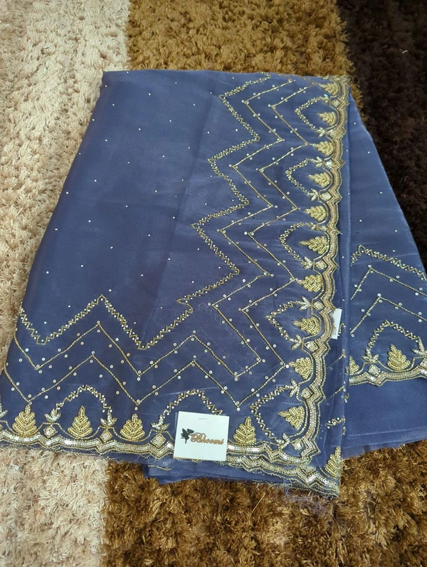 Designer Hand Work  - blue