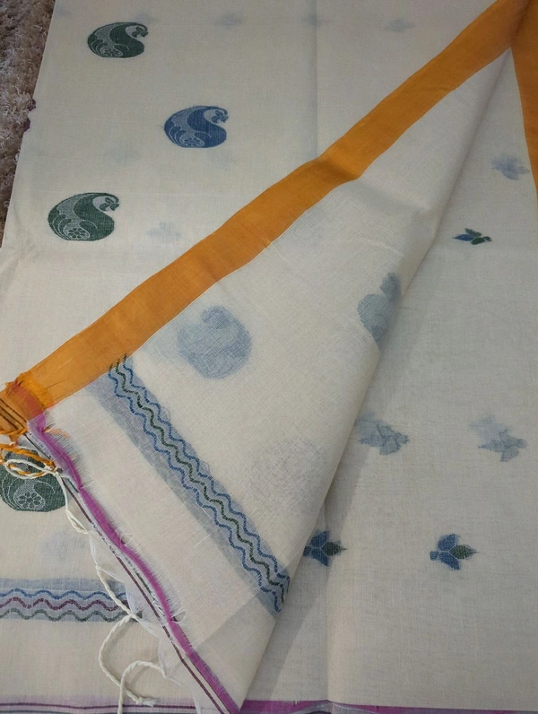 Pure Bengal Cotton  - Baja White